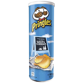 Pringles  Salt & Vinegar 165 gr