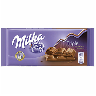 Milka Triple Choco 90 gr