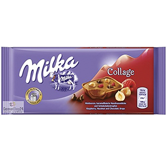 Milka Collage Rasberry 93 gr