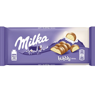 Milka Bubbly White 95 gr