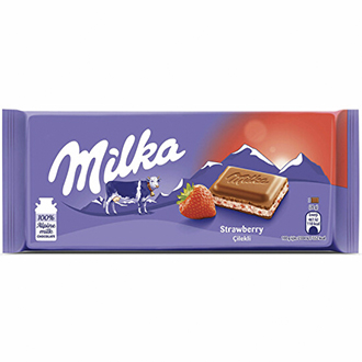 Milka Strawberry 100 gr