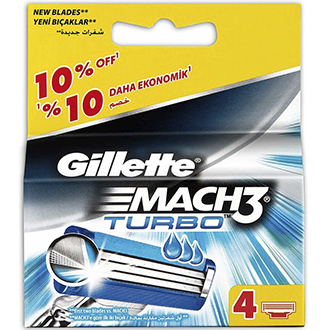 Gillette Mach 3 4s