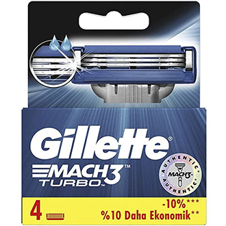 Gillette Mach 3 Turbo 4s